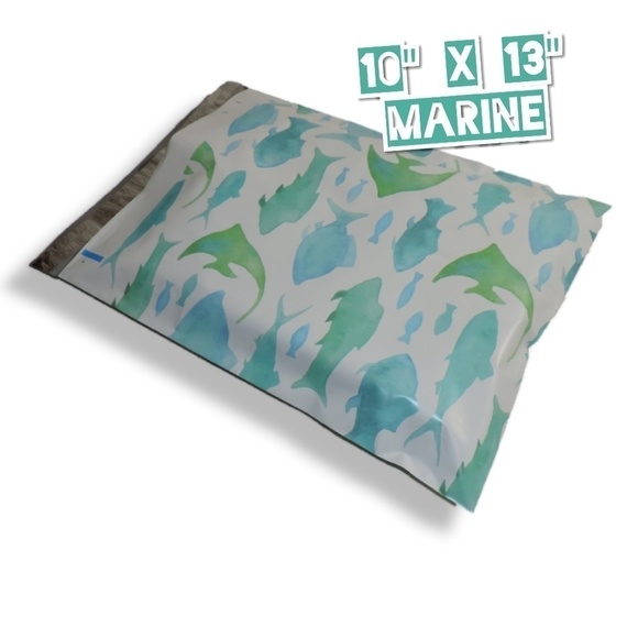 50 Marine Poly Mailers 10x13 - Picture 2 of 3